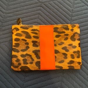 Ipsy Animal Print makeup bag